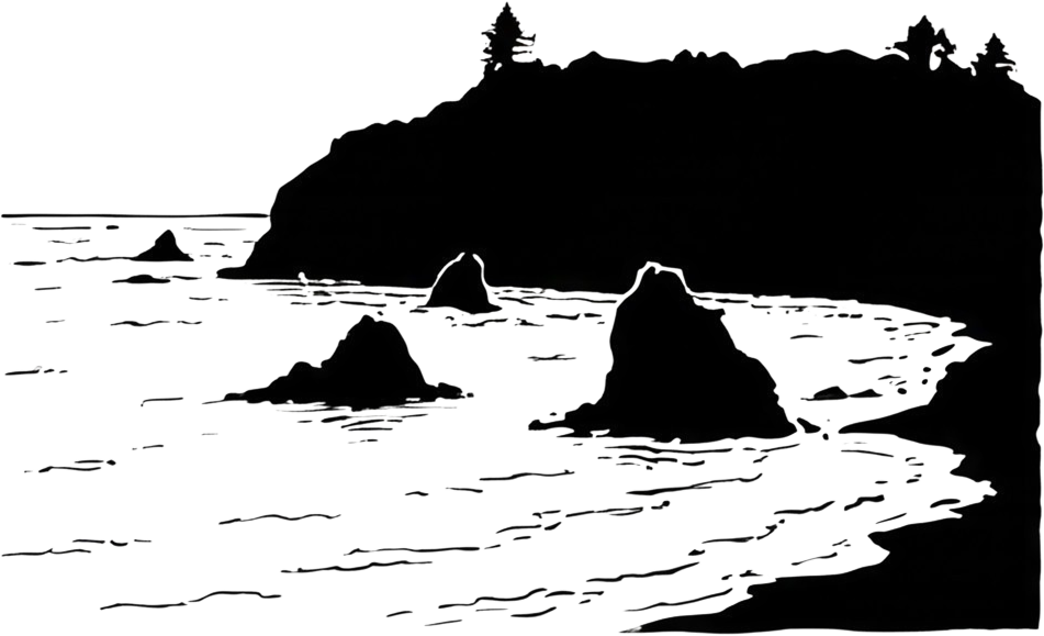 Trinidad Head with sea stacks